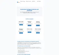 Kleine Seitenvorschau von smartvorlagen.de