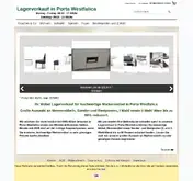 Kleine Seitenvorschau von porta-lagerverkauf.de