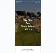 Kleine Seitenvorschau von esv-bischofsheim.de