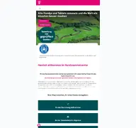 Kleine Seitenvorschau von handysammelcenter.de