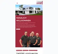 Kleine Seitenvorschau von hanf-bau.de