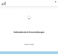 Kleine Seitenvorschau von ev-kirche-doenberg.de