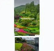 Kleine Seitenvorschau von butchartgardens.com