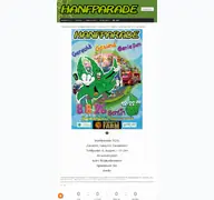 Kleine Seitenvorschau von hanfparade.de