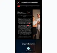 Kleine Seitenvorschau von blackhabitsgaming.de
