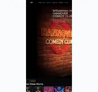 Kleine Seitenvorschau von hannovercomedyclub.de