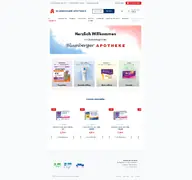 Kleine Seitenvorschau von blumbergerapotheke.de
