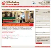 Kleine Seitenvorschau von windecker-pizzeria.de
