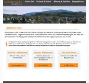 Kleine Seitenvorschau von windenreute.de