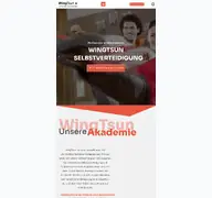 Kleine Seitenvorschau von wingtsun-wilhelmshaven.de