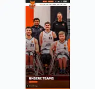 Kleine Seitenvorschau von hannover-united.de