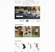 Kleine Seitenvorschau von socken-online.de