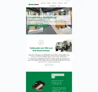 Kleine Seitenvorschau von hansaholz.de