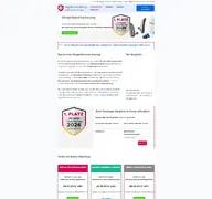Kleine Seitenvorschau von hoergeraeteversicherung-testsieger.de