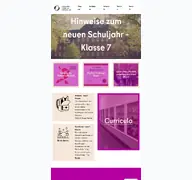 Kleine Seitenvorschau von rosalind-franklin-gymnasium.de