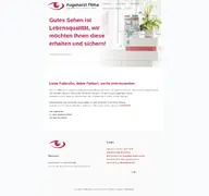 Kleine Seitenvorschau von augenarzt-floeha.de