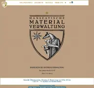 Kleine Seitenvorschau von hanseatische-materialverwaltung.de