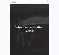 Kleine Seitenvorschau von wirtshausfoerster.de