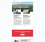 Kleine Seitenvorschau von hanse-windkraft.de