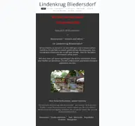 Kleine Seitenvorschau von lindenkrug-bliedersdorf.de