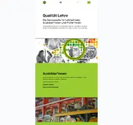 Kleine Seitenvorschau von qualitaet-lehre.at