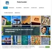 Kleine Seitenvorschau von pader-quader.de
