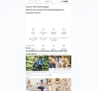 Kleine Seitenvorschau von happybaby.de