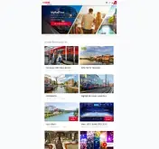 Kleine Seitenvorschau von railtours.at
