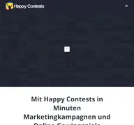 Kleine Seitenvorschau von happy-contests.de