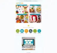 Kleine Seitenvorschau von happyfitfood.de