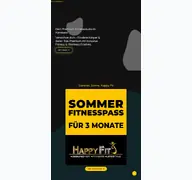 Kleine Seitenvorschau von happyfitpremium.de