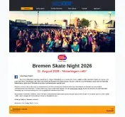 Kleine Seitenvorschau von happyskater.de