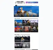 Kleine Seitenvorschau von live-and-loud.de