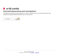 Kleine Seitenvorschau von e-id.cards
