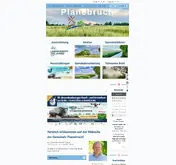 Kleine Seitenvorschau von gemeinde-planebruch.de