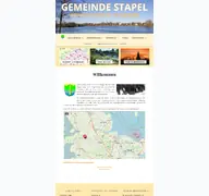 Kleine Seitenvorschau von gemeinde-stapel.de