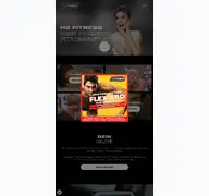 Kleine Seitenvorschau von h2-fitness.de