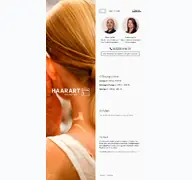 Kleine Seitenvorschau von haarart-michendorf.de