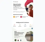 Kleine Seitenvorschau von waldorfschule.de