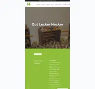 Kleine Seitenvorschau von gutleckerhecker.de