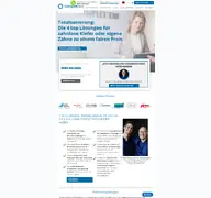 Kleine Seitenvorschau von completdent.de