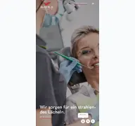Kleine Seitenvorschau von b-smile.de