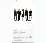 Kleine Seitenvorschau von gerauer.de