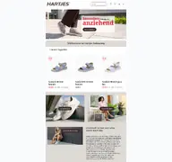 Kleine Seitenvorschau von hartjes-schuhe.de