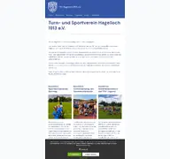 Kleine Seitenvorschau von tsv-hagelloch.de