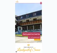 Kleine Seitenvorschau von sonne-aischfeld.de