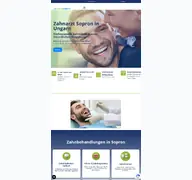 Kleine Seitenvorschau von coradent.at