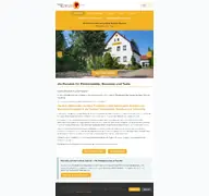 Kleine Seitenvorschau von bad-saarow-pension.de