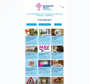 Kleine Seitenvorschau von stadtpfarrei-oberhausen.de