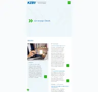 Kleine Seitenvorschau von kzbv.de